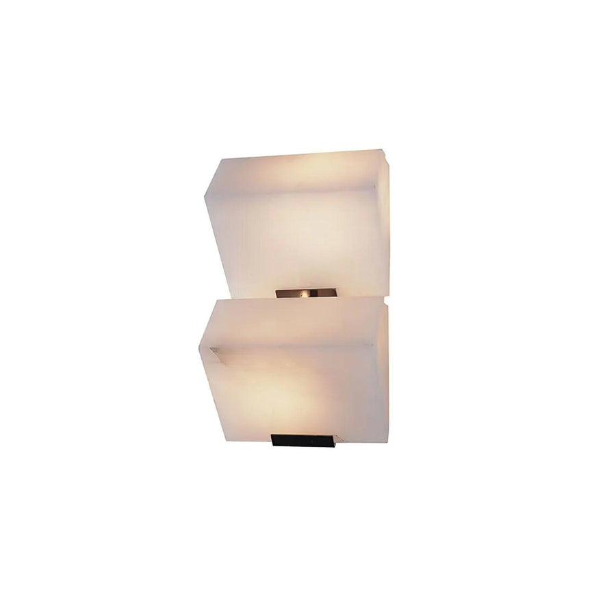 Alabaster Wall Lamp for Staircase Lighting-Lighting > Wall Lights-casanuva-casanuva
