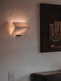 Alabaster Wall Lamp for Staircase Lighting-Lighting > Wall Lights-casanuva-casanuva