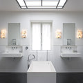 Alabaster Wall Lamp for Staircase Lighting-Lighting > Wall Lights-casanuva-casanuva