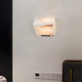 Alabaster Wall Lamp for Staircase Lighting-Lighting > Wall Lights-casanuva-casanuva