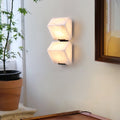 Alabaster Wall Lamp for Staircase Lighting-Lighting > Wall Lights-casanuva-casanuva