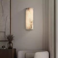 Alabaster Wall Light Fixture-Lighting > Wall Lights-casanuva-casanuva