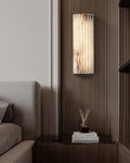 Alabaster Wall Light Fixture-Lighting > Wall Lights-casanuva-casanuva