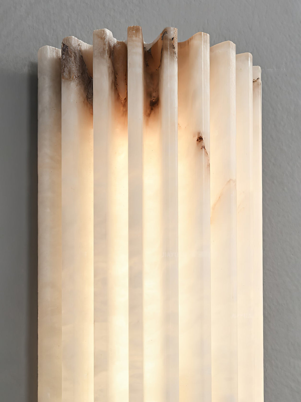Alabaster Wall Light Fixture-Lighting > Wall Lights-casanuva-casanuva