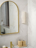 Alabaster Wall Light Fixture-Lighting > Wall Lights-casanuva-casanuva