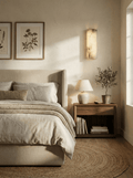 Alabaster Wall Light Fixture-Lighting > Wall Lights-casanuva-casanuva