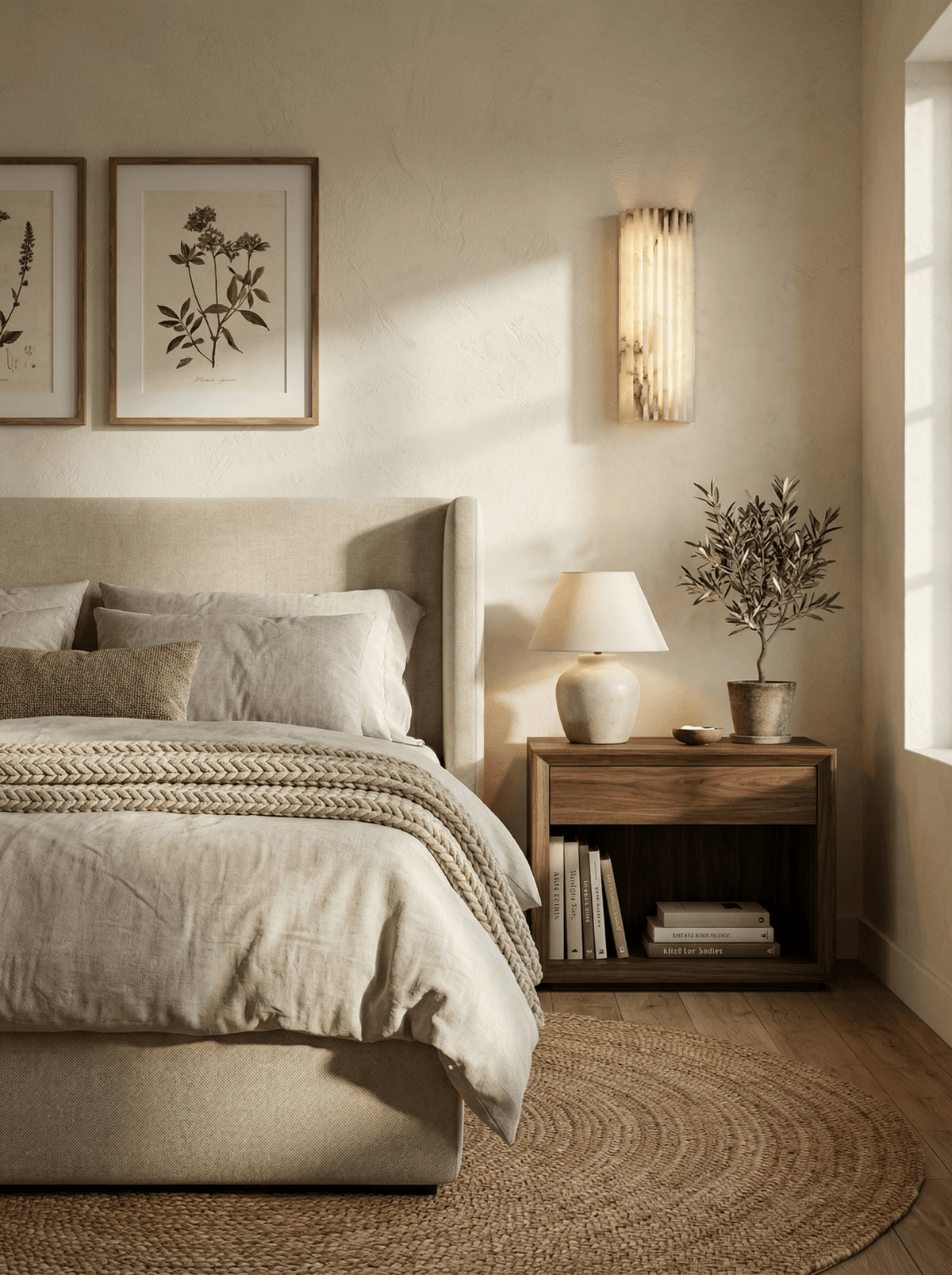 Alabaster Wall Light Fixture-Lighting > Wall Lights-casanuva-casanuva