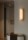 Alabaster Wall Light Fixture-Lighting > Wall Lights-casanuva-casanuva