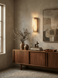 Alabaster Wall Light Fixture-Lighting > Wall Lights-casanuva-casanuva
