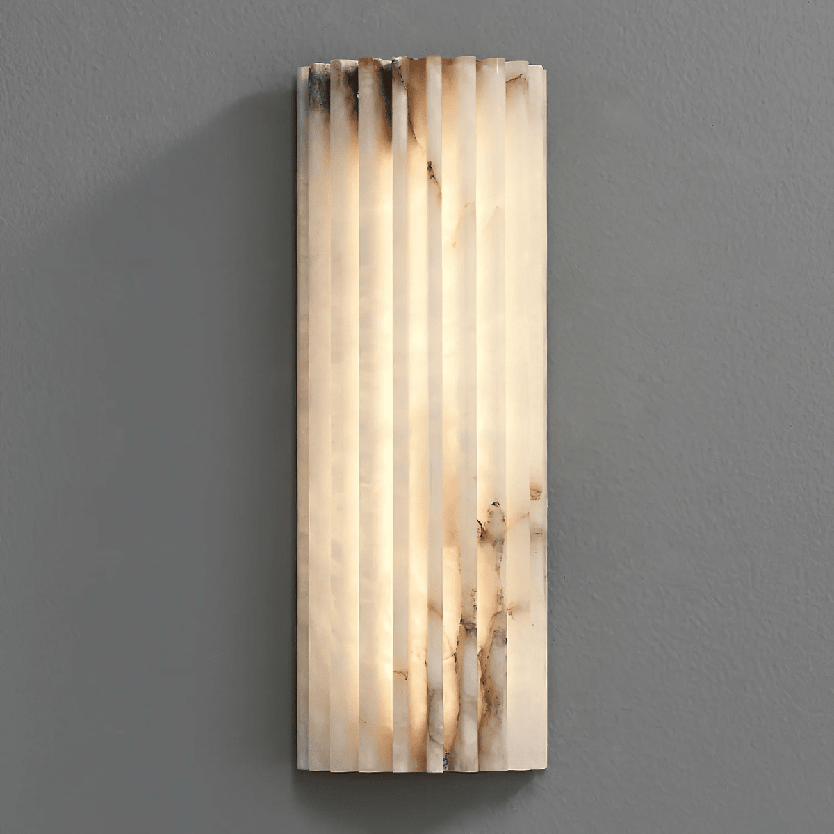 Alabaster Wall Light Fixture-Lighting > Wall Lights-casanuva-casanuva