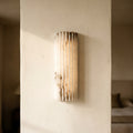 Alabaster Wall Light Fixture-Lighting > Wall Lights-casanuva-casanuva