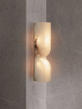 Alabaster Wall Sconce Light Fixture-Lighting > Wall Lights-casanuva-casanuva