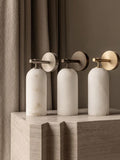 Alabaster Wall Sconce Light Fixture-Lighting > Wall Lights-casanuva-casanuva