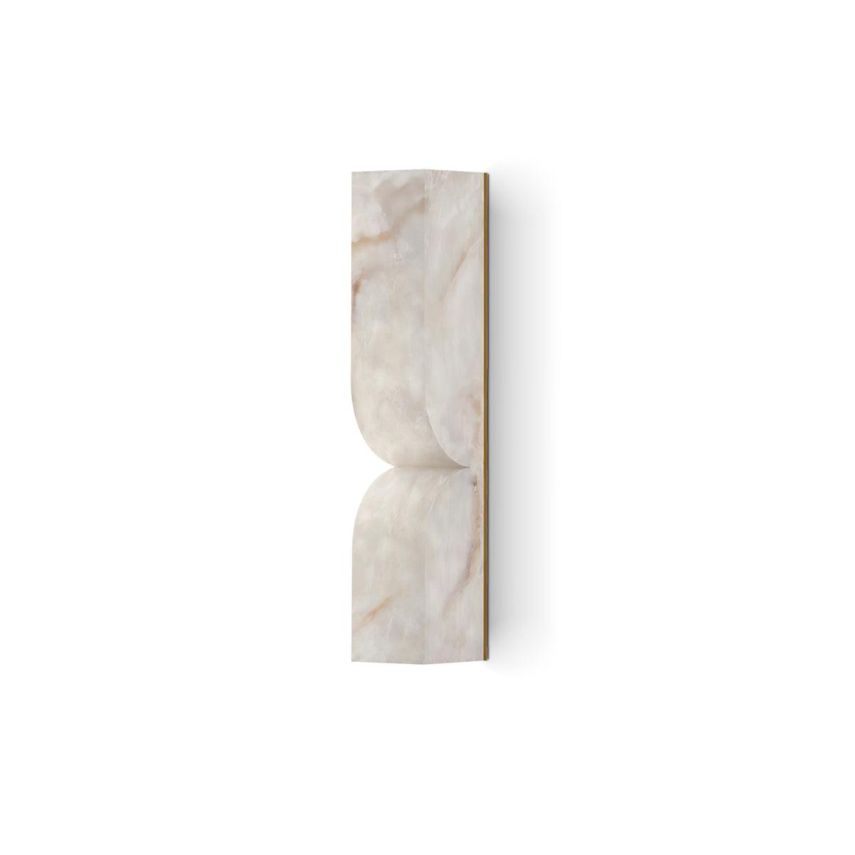 Alabaster Wall Sconce Light Fixture-Lighting > Wall Lights-casanuva-casanuva