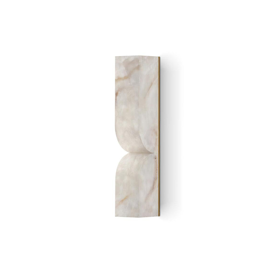 Alabaster Wall Sconce Light Fixture-Lighting > Wall Lights-casanuva-casanuva