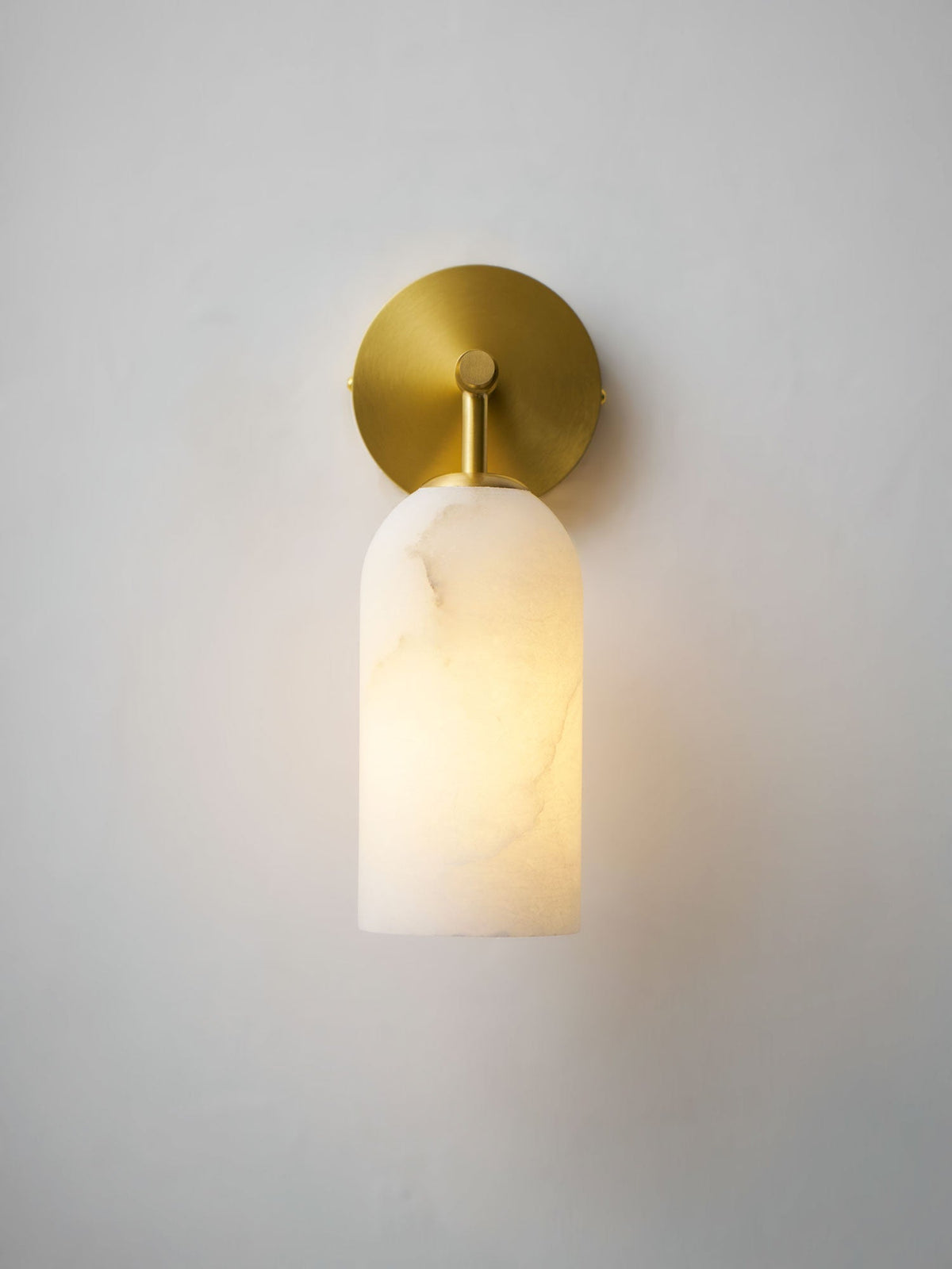 Alabaster Wall Sconce Light Fixture-Lighting > Wall Lights-casanuva-casanuva
