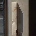 Alabaster Wall Sconce Light Fixture-Lighting > Wall Lights-casanuva-casanuva