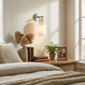 Alabaster Wall Sconce Light Fixture-Lighting > Wall Lights-casanuva-casanuva