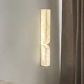 Alabaster Wall Sconce Light Fixture-Lighting > Wall Lights-casanuva-casanuva