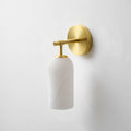 Alabaster Wall Sconce Light Fixture-Lighting > Wall Lights-casanuva-casanuva
