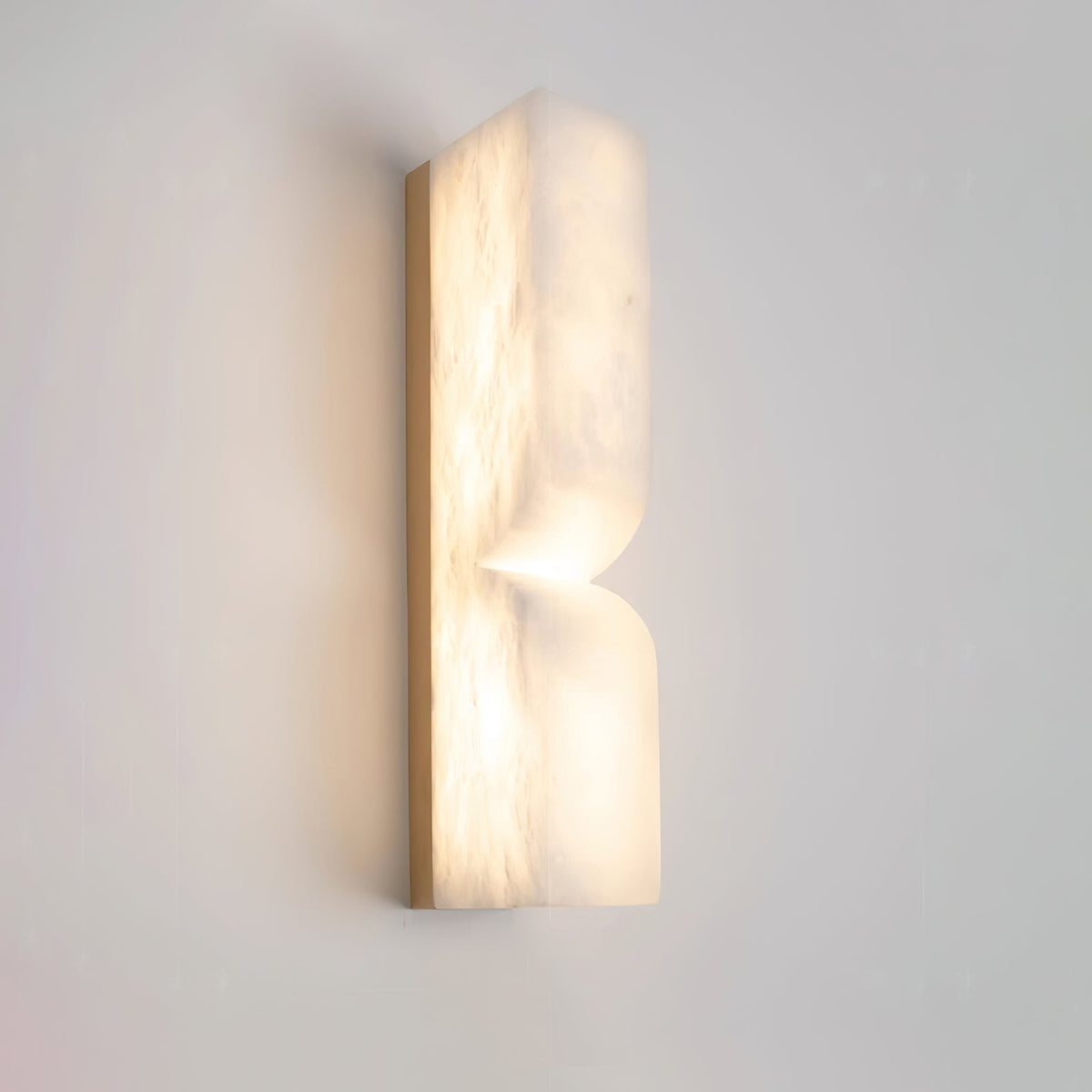 Alabaster Wall Sconce Light Fixture-Lighting > Wall Lights-casanuva-casanuva