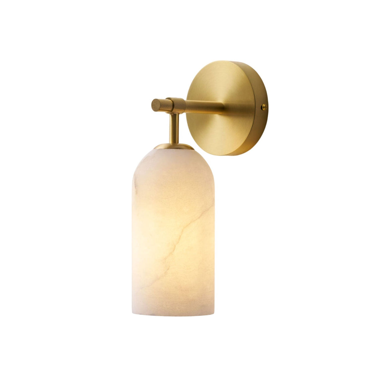 Alabaster Wall Sconce Light Fixture-Lighting > Wall Lights-casanuva-casanuva