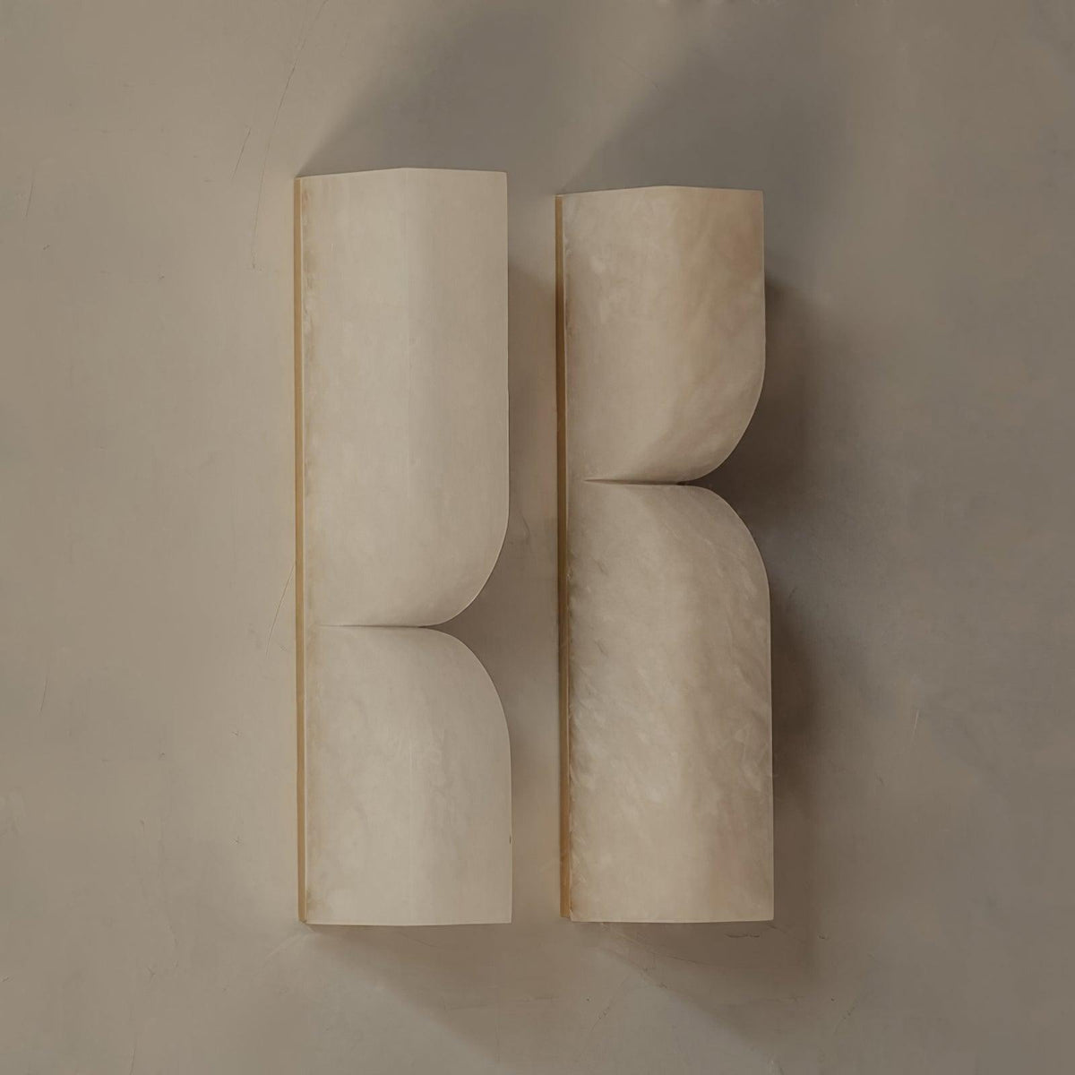 Alabaster Wall Sconce Light Fixture-Lighting > Wall Lights-casanuva-casanuva