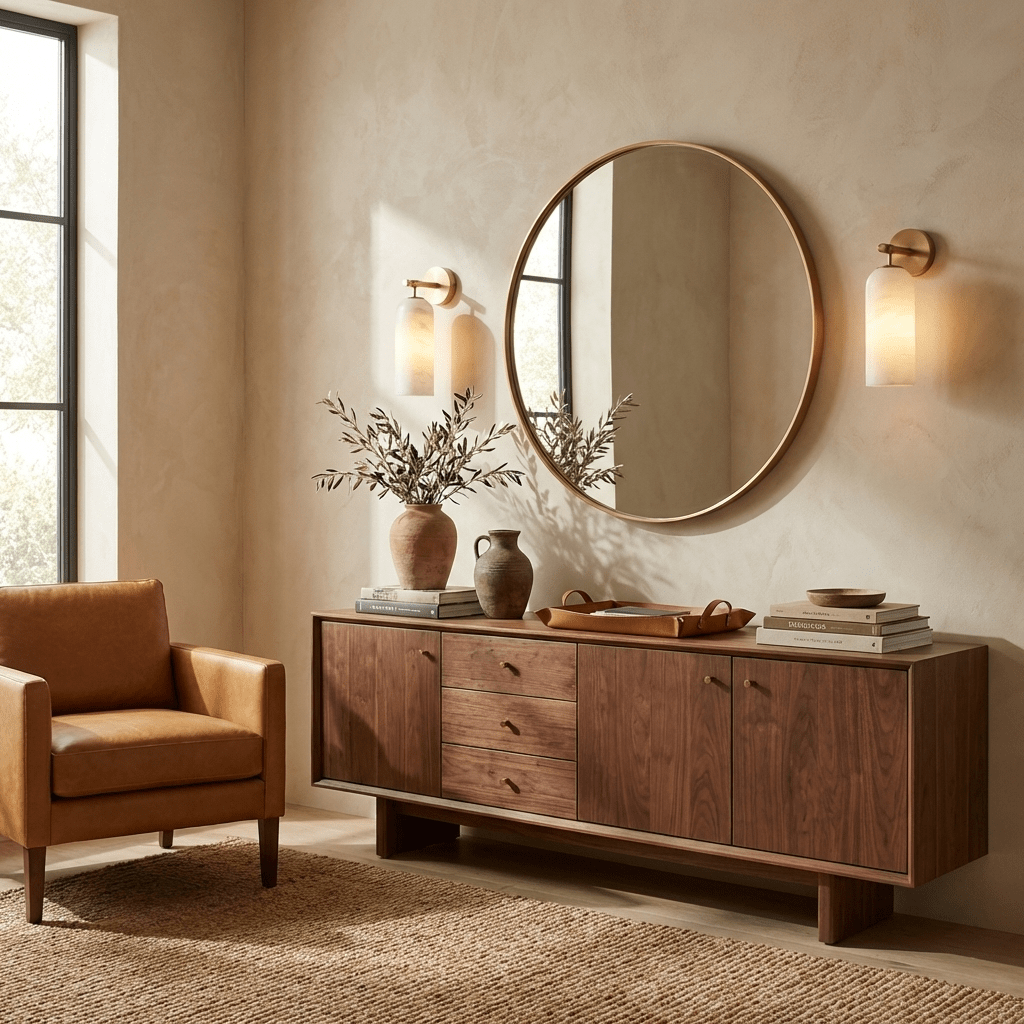 Alabaster Wall Sconce Light Fixture-Lighting > Wall Lights-casanuva-casanuva