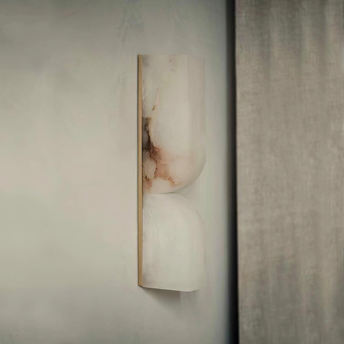 Alabaster Wall Sconce Light Fixture-Lighting > Wall Lights-casanuva-casanuva