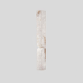 Alabaster Wall Sconce Light Fixture-Lighting > Wall Lights-casanuva-L 2.6" x W 3.1" x H 23.6"-Black & White-Warm Light-casanuva