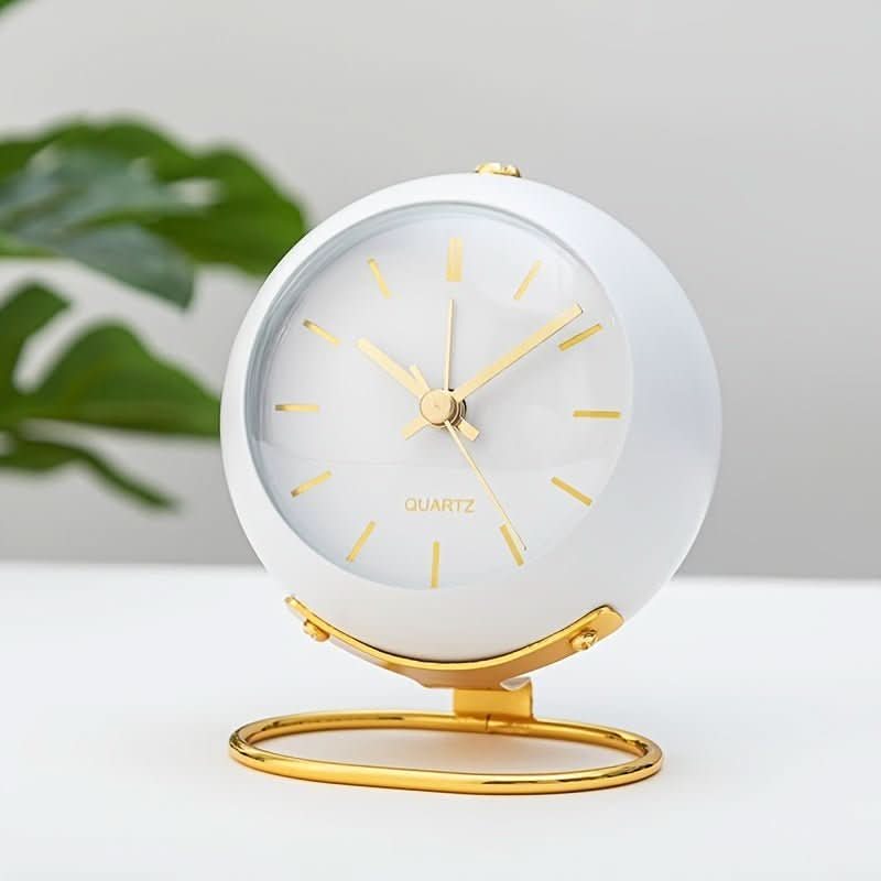 Analog Alarm Clock Silent Mechanism Retro Design-Home Decor > Clocks-casanuva-casanuva