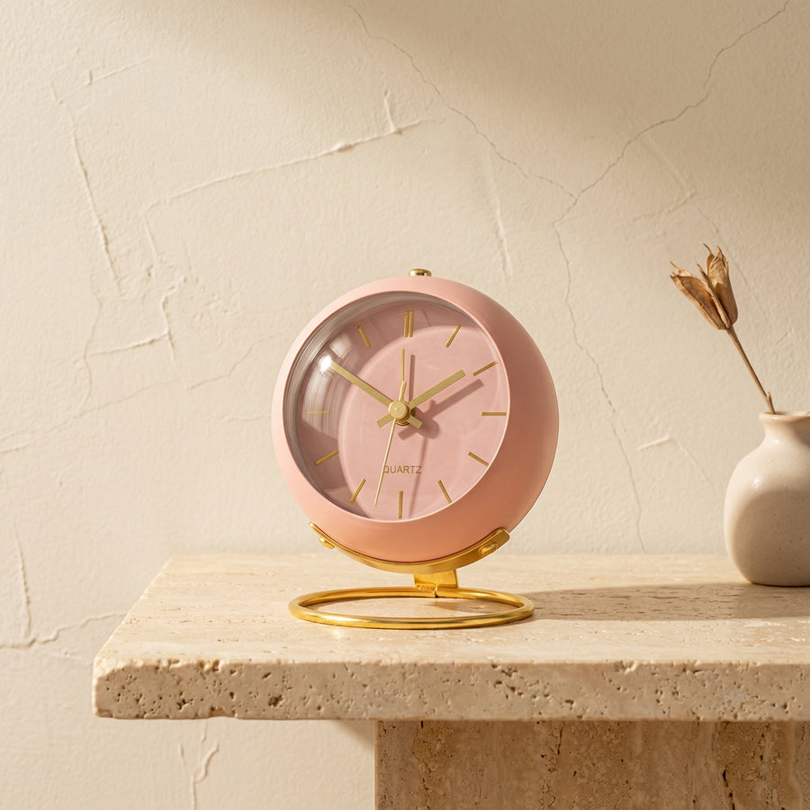 Analog Alarm Clock Silent Mechanism Retro Design-Home Decor > Clocks-casanuva-casanuva