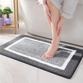Anti Slip Bath Mat Modern Design-Bedding & Bath > Bath Mats-casanuva-Slate Glow-16"x23.5"-casanuva