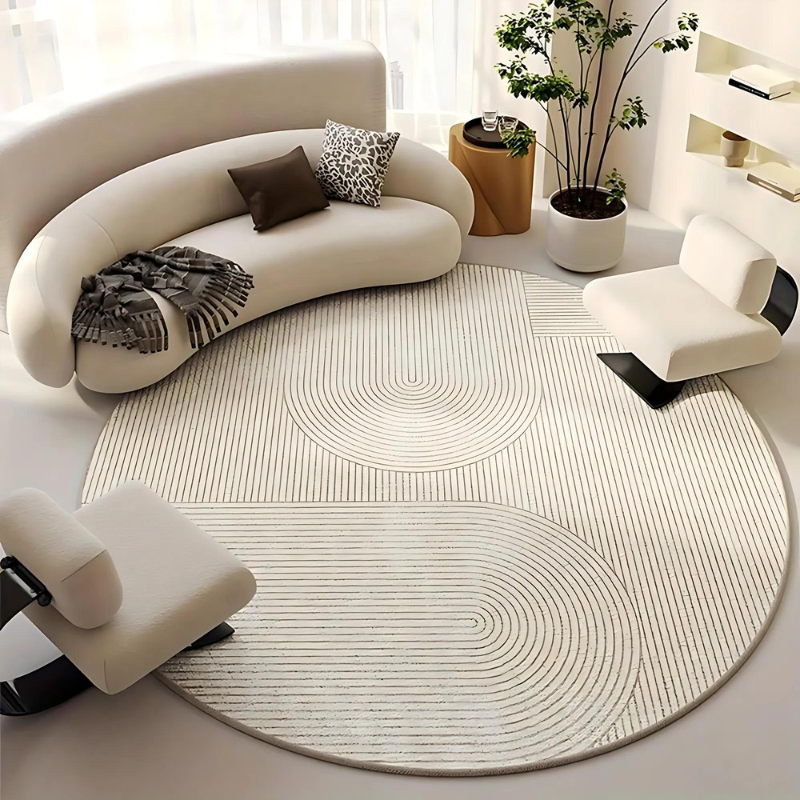 Anti Slip Mat Soft Scandinavian Design Non Slip Comfort-Rugs & Mats > Area Rugs-casanuva-100 x 100cm-casanuva