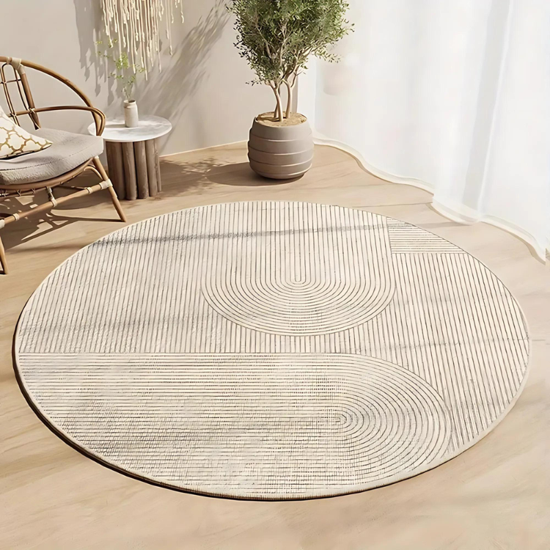 Anti Slip Mat Soft Scandinavian Design Non Slip Comfort-Rugs & Mats > Area Rugs-casanuva-80 x 80cm-casanuva