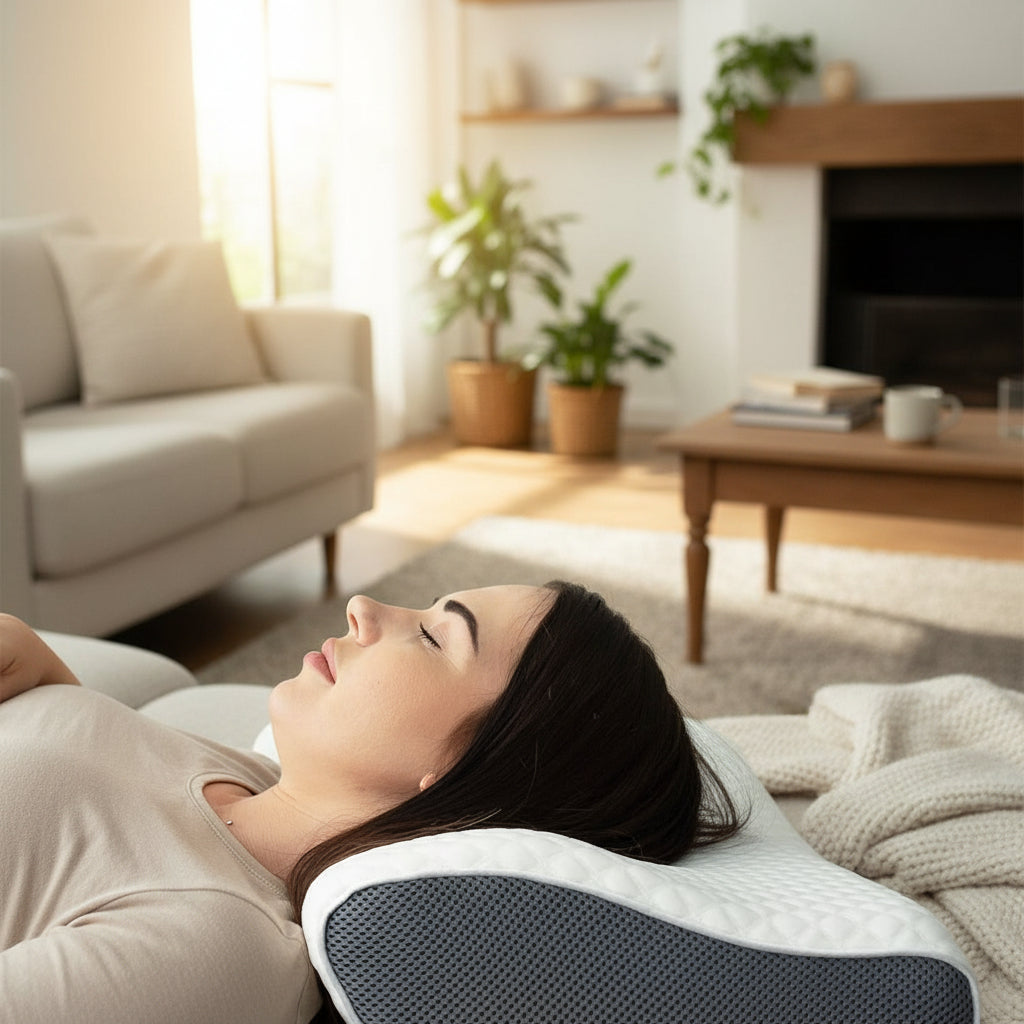Anti-Snoring Pillow Ergonomic Comfortable Design for Restful Sleep-Bedding & Bath > Pillowcases-casanuva-casanuva