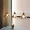 Antique Brass Flower Pendant Light-Lighting > Chandeliers & Pendant Lights-casanuva-casanuva