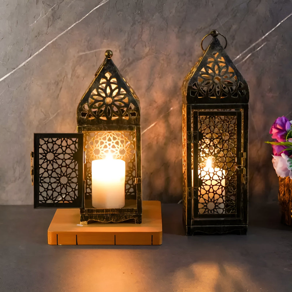 Antique Candle Holder with Elegant Design-Home Decor > Candle Holders-casanuva-casanuva