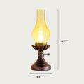 Antique Kerosene Oil Table Lamp 1-Light Vintage Design-Lighting > Table Lamps-casanuva-casanuva