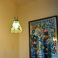 Antique Stained Glass Pendant Light-Lighting > Chandeliers & Pendant Lights-casanuva-casanuva