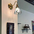 Antique Stained Glass Wall Light-Lighting > Wall Lights-casanuva-casanuva