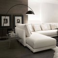 Arc Floor Lamp with Adjustable Shade-Lighting > Floor Lamps-casanuva-casanuva