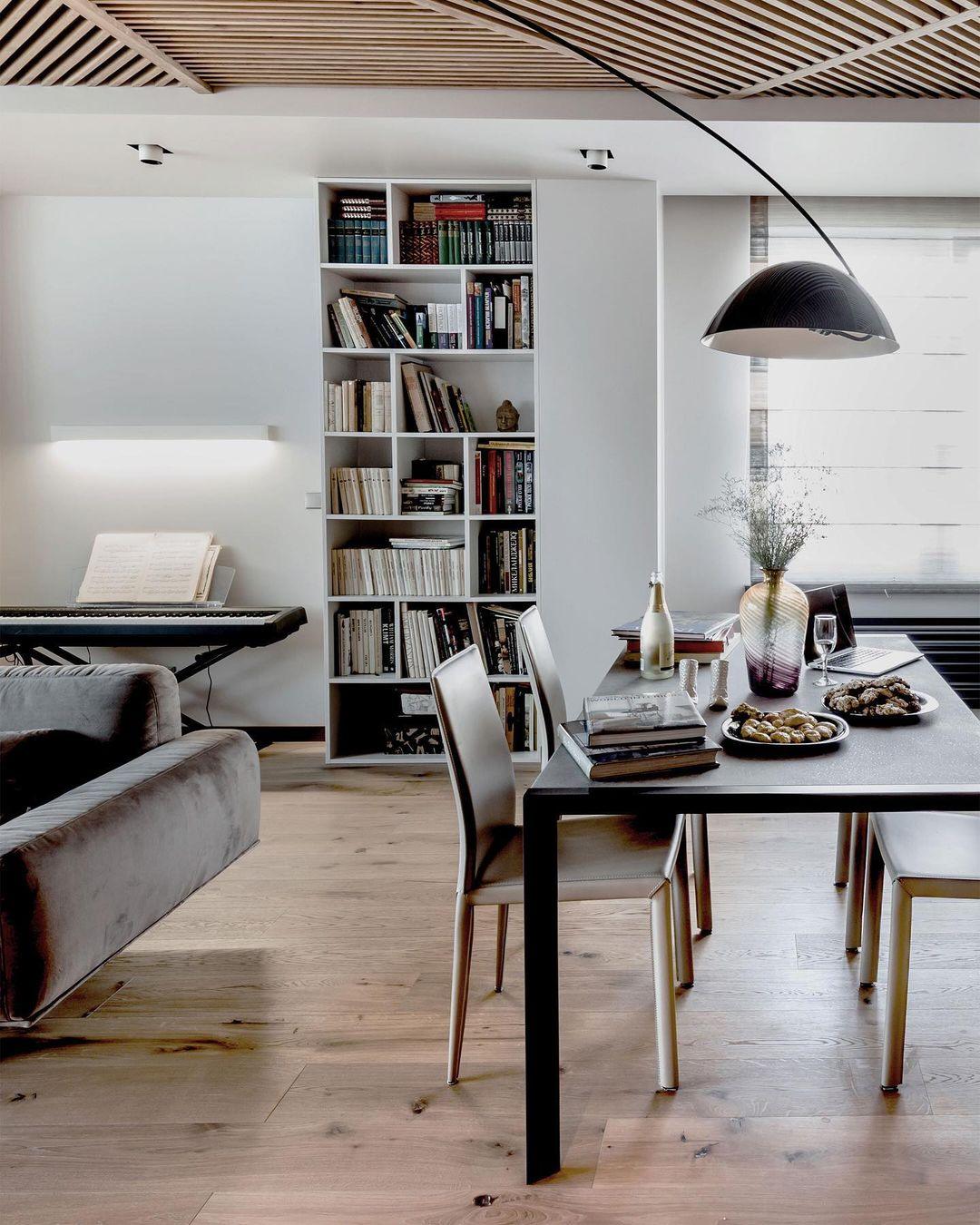 Arc Floor Lamp with Adjustable Shade-Lighting > Floor Lamps-casanuva-casanuva