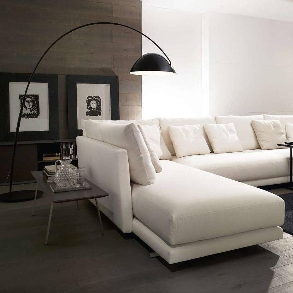 Arc Floor Lamp with Adjustable Shade-Lighting > Floor Lamps-casanuva-casanuva