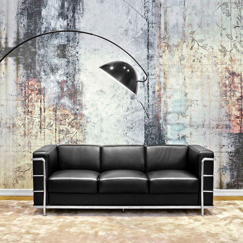 Arc Floor Lamp with Adjustable Shade-Lighting > Floor Lamps-casanuva-casanuva