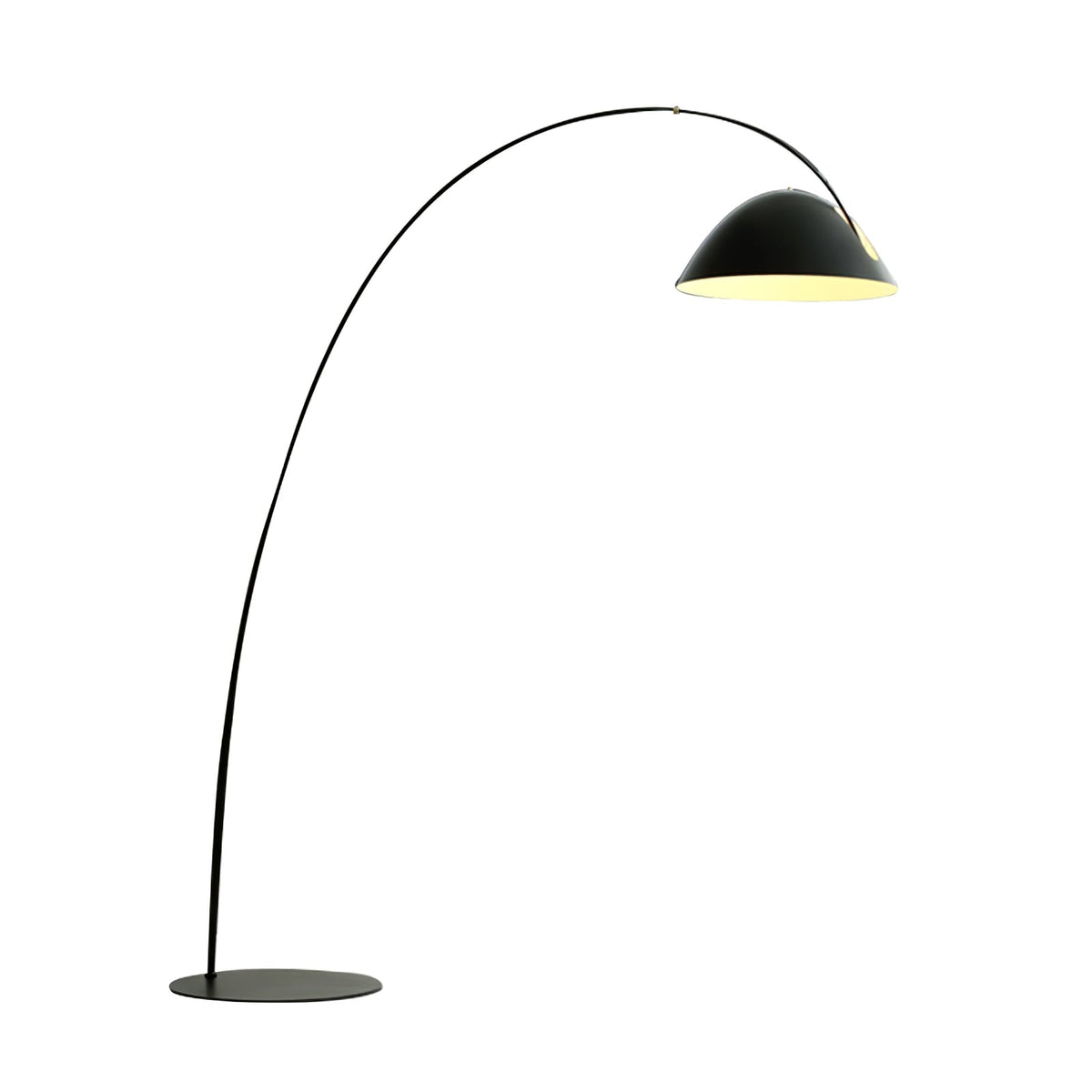 Arc Floor Lamp with Adjustable Shade-Lighting > Floor Lamps-casanuva-casanuva