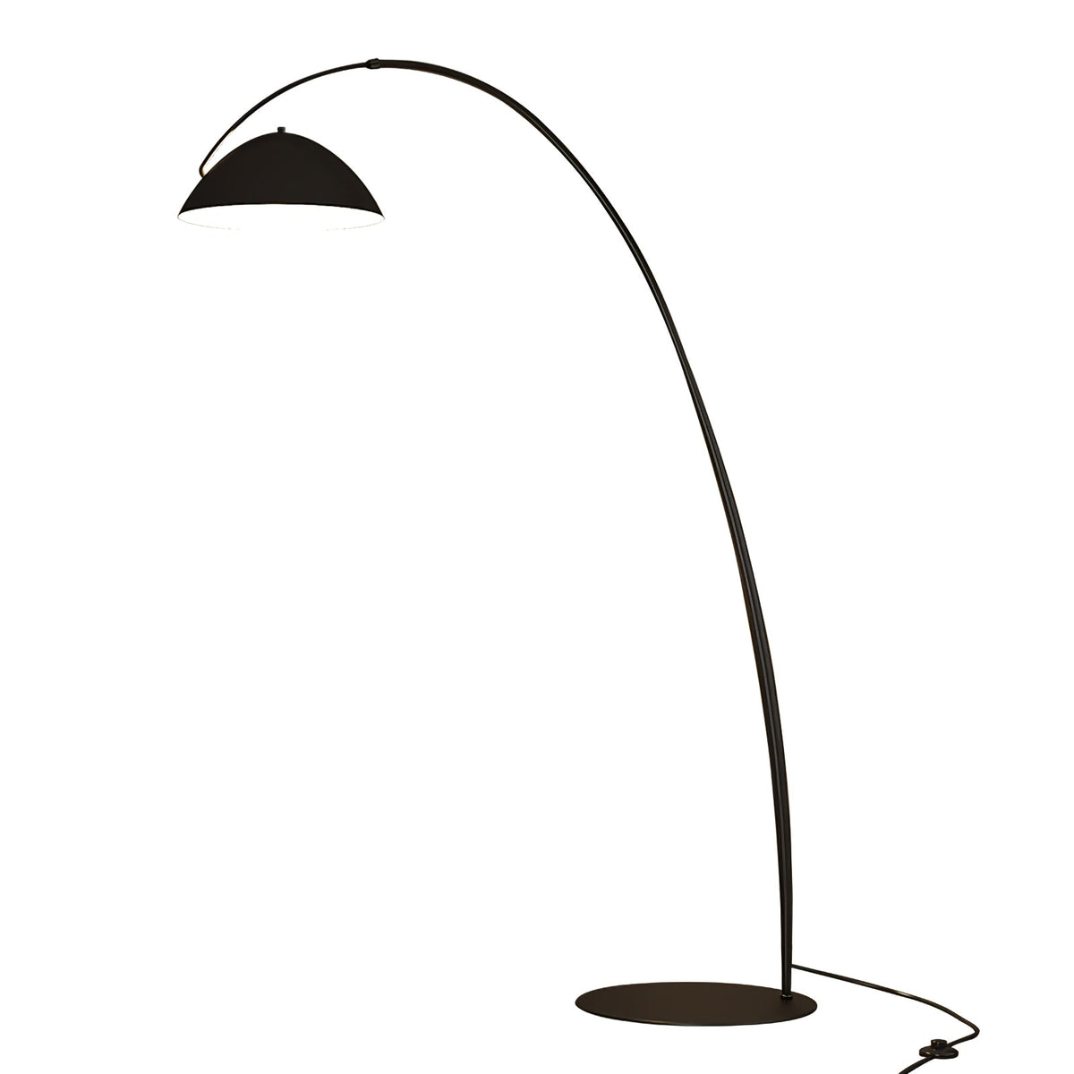 Arc Floor Lamp with Adjustable Shade-Lighting > Floor Lamps-casanuva-casanuva