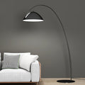 Arc Floor Lamp with Adjustable Shade-Lighting > Floor Lamps-casanuva-casanuva