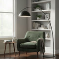 Arc Floor Lamp with Adjustable Shade-Lighting > Floor Lamps-casanuva-casanuva