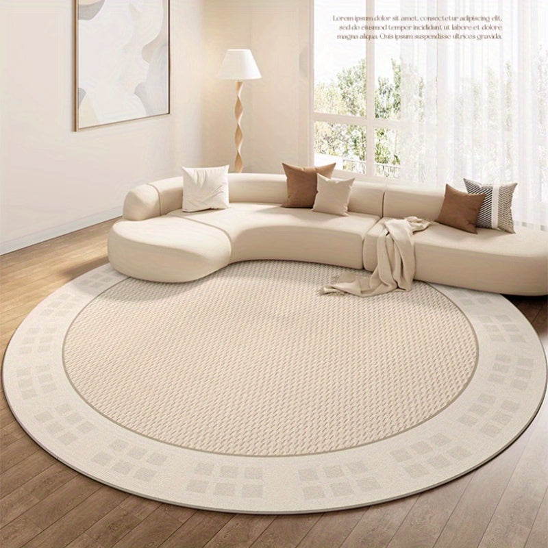 Area Rug Cream Soft Non-Slip Washable for Stylish Living Spaces-Rugs & Mats > Area Rugs-casanuva-casanuva